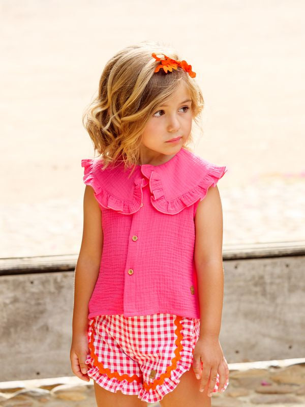 SHORT VICHY NIÑA