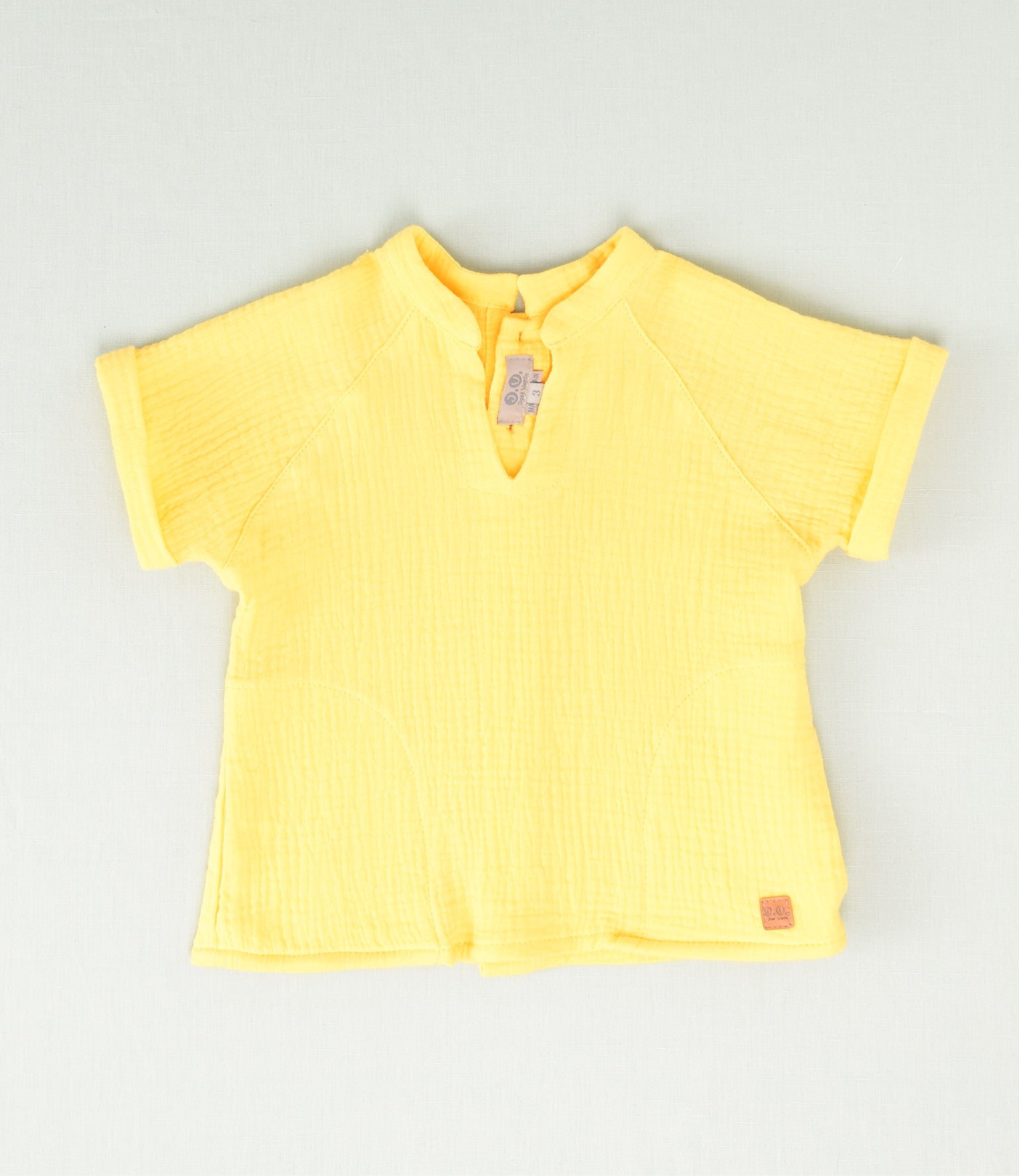 BLUSA MUSELINA LISA BEBE