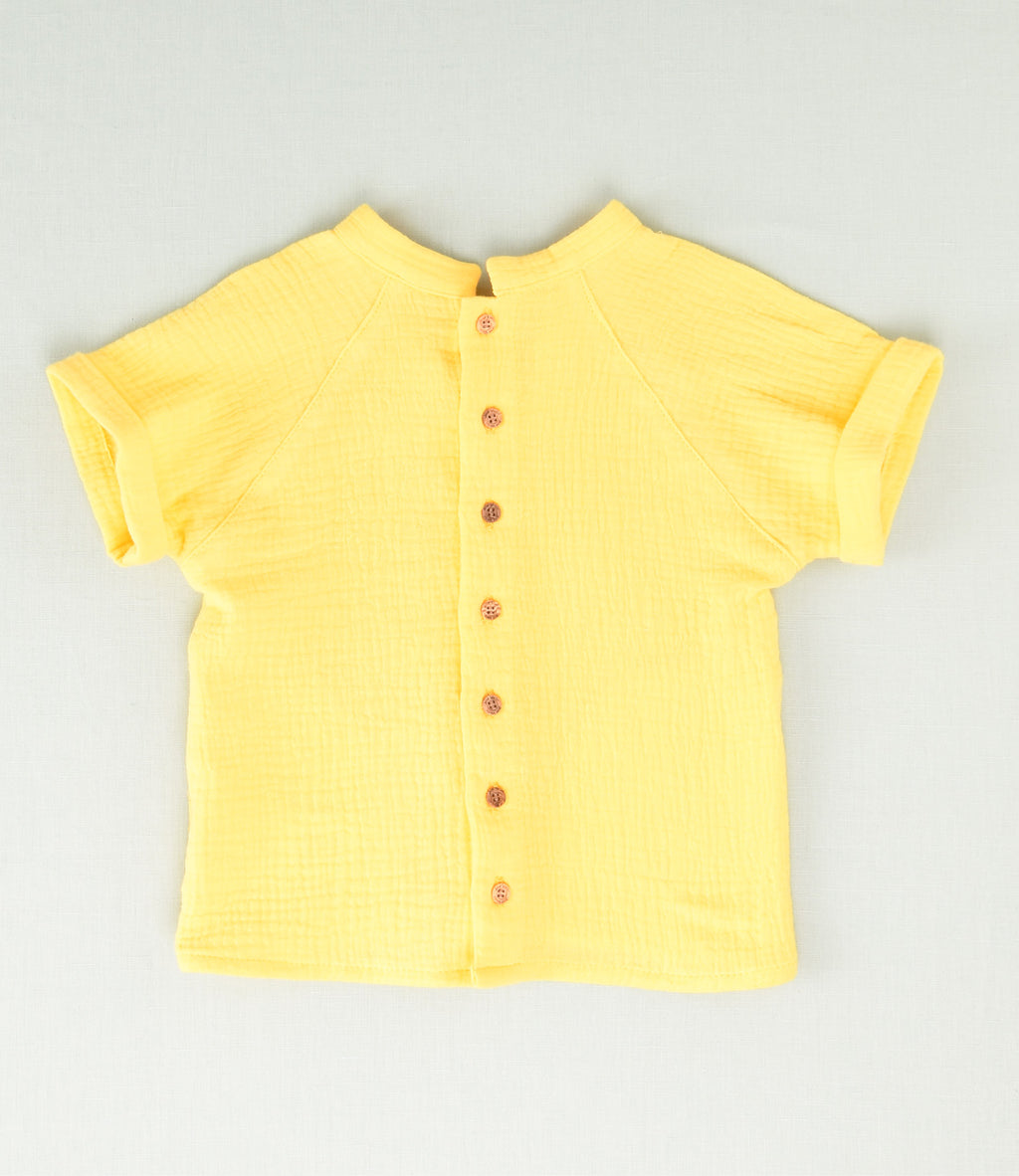 BLUSA MUSELINA LISA BEBE