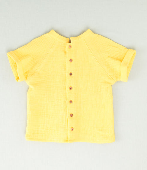 BLUSA MUSELINA LISA BEBE
