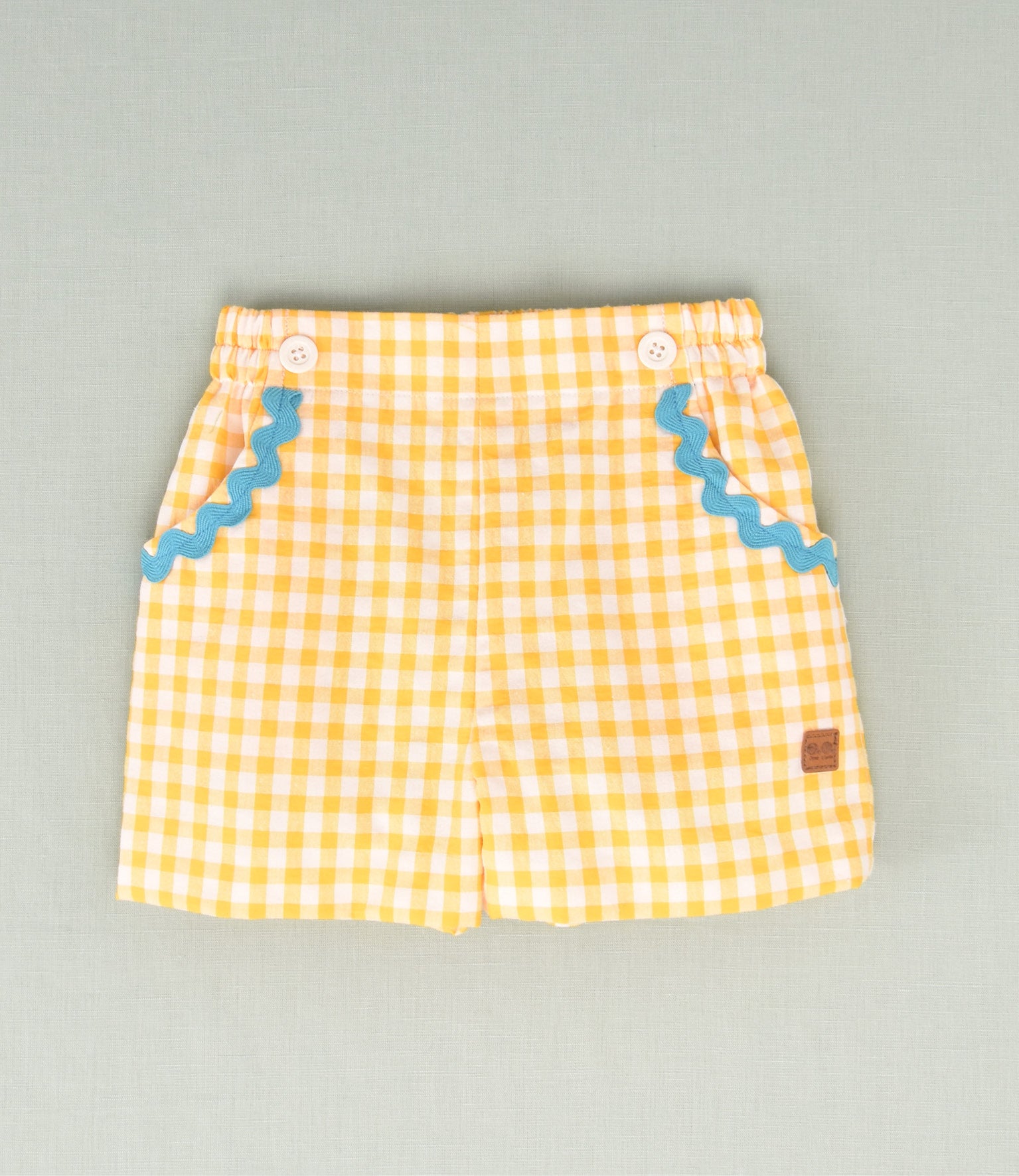 PANTALON CORTO VICHY NIÑO