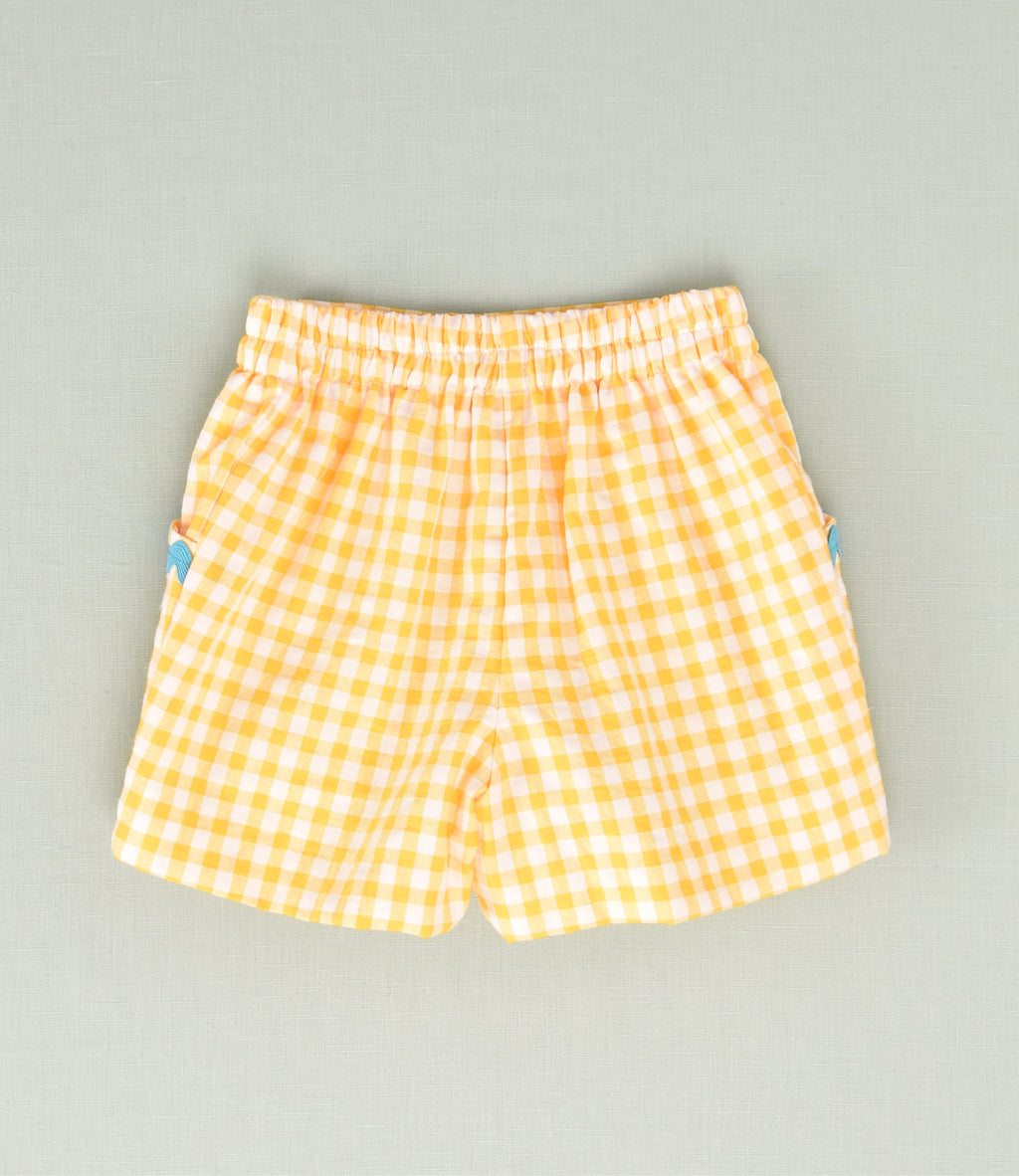 PANTALON CORTO VICHY NIÑO
