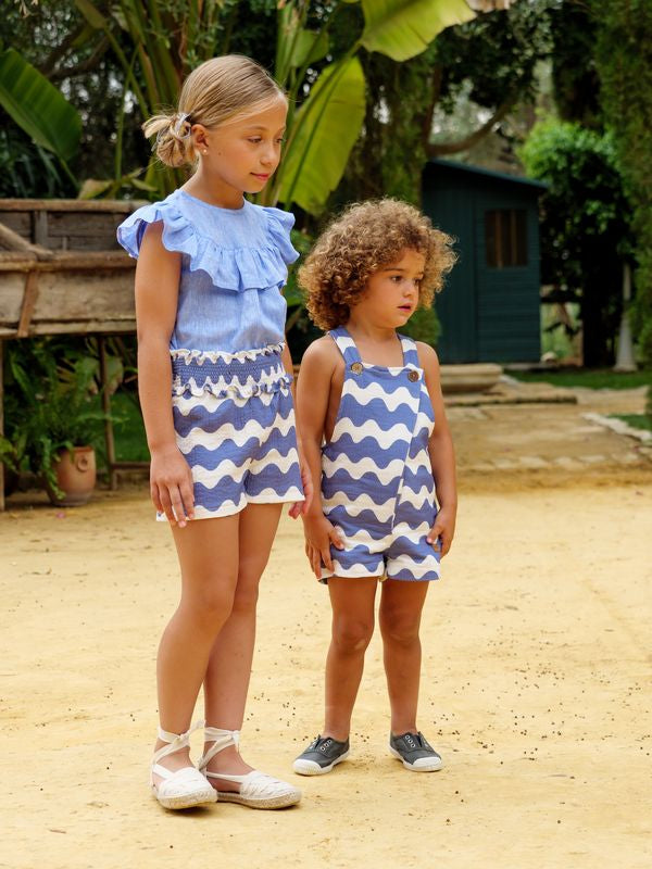 BLUSA LINO LISO NIÑA