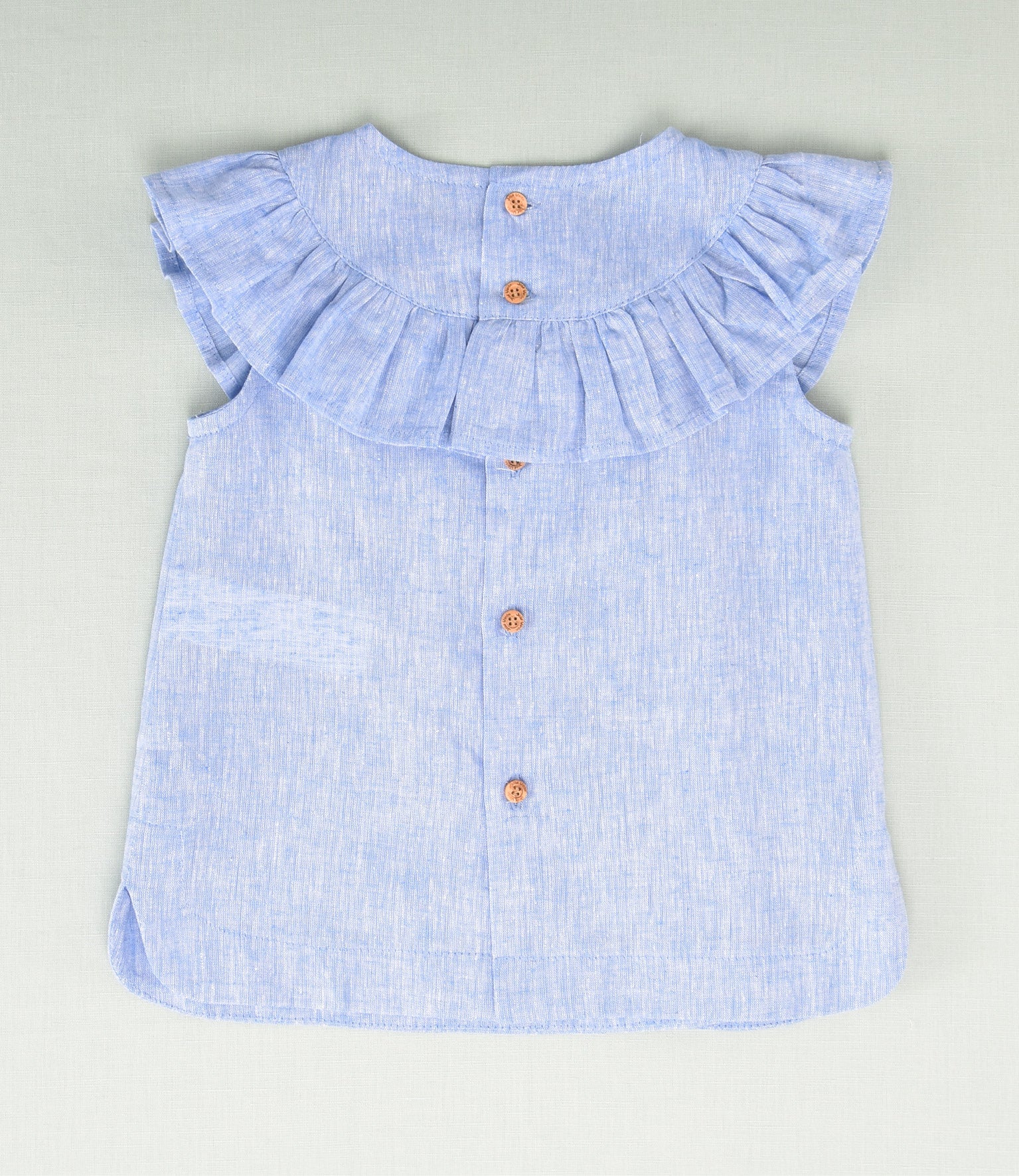 BLUSA LINO LISO NIÑA