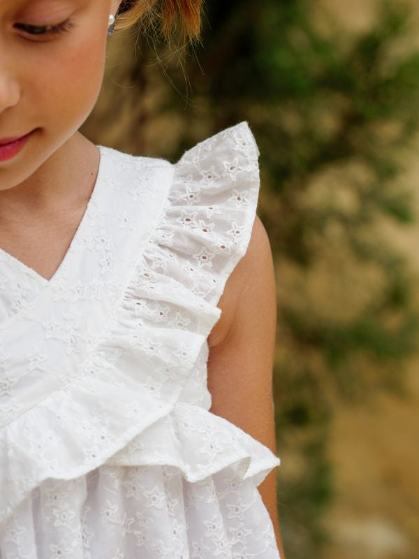 VESTIDO BORDADO NIÑA