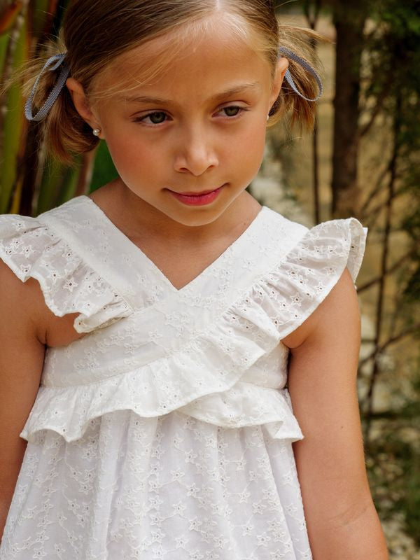 VESTIDO BORDADO NIÑA