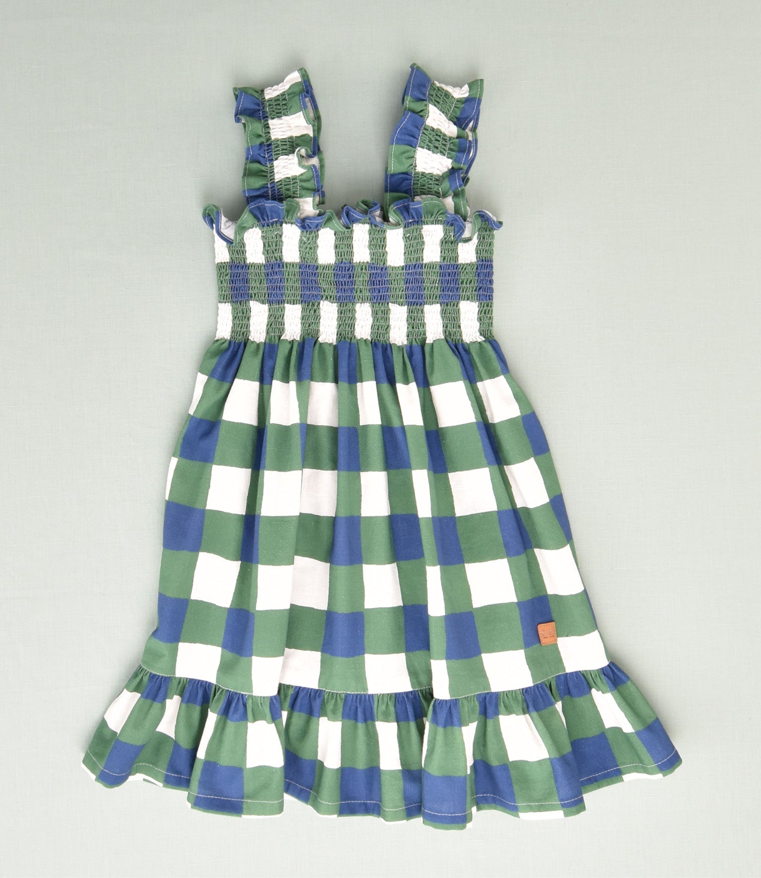VESTIDO CUADRO BICOLOR NIÑA