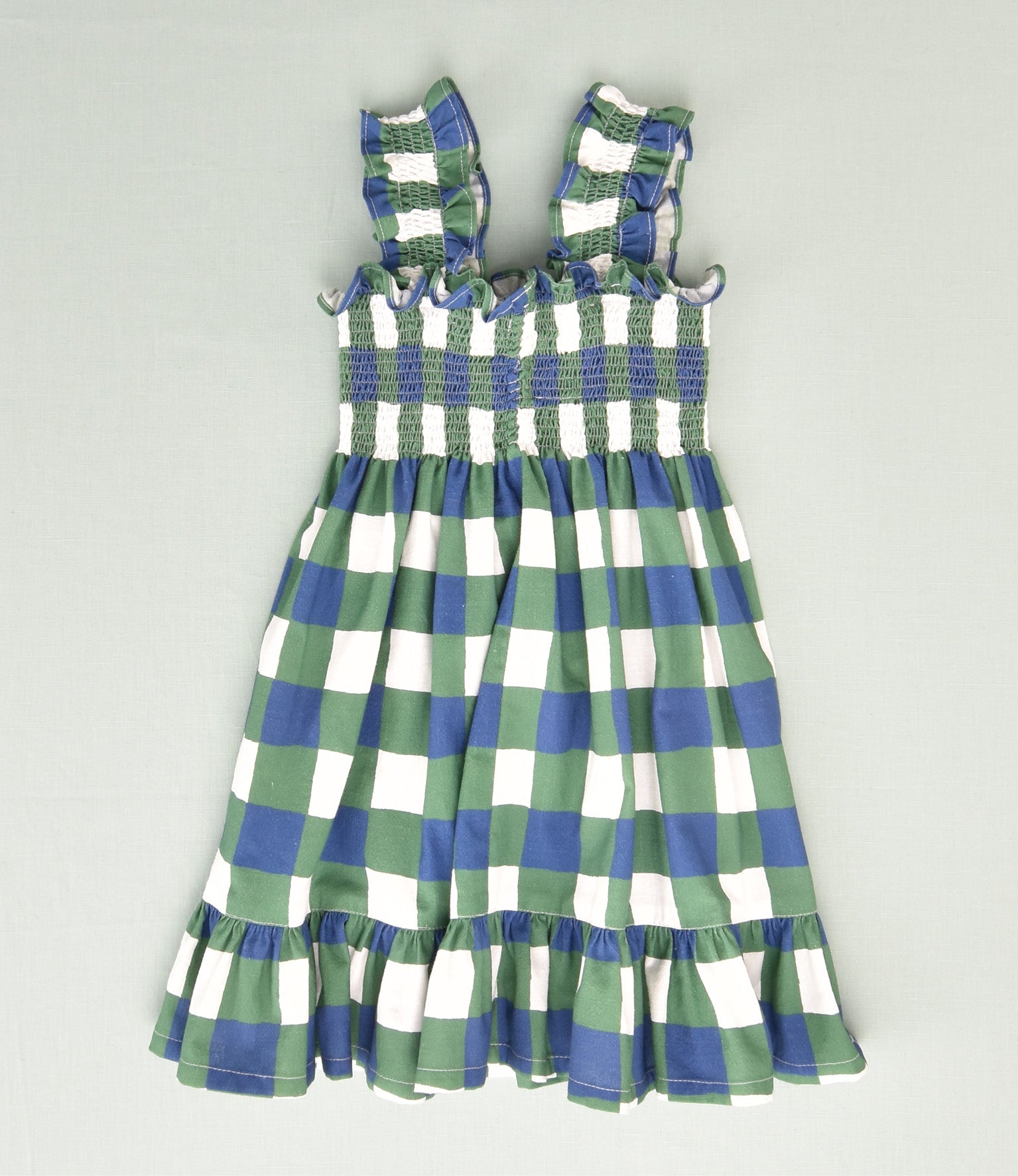 VESTIDO CUADRO BICOLOR NIÑA