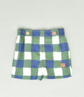 PANTALON CORTO CUADRO BICOLOR