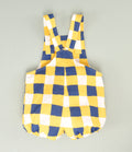 PETITE GRENOUILLÈRE À CARREAUX BICOLORES BÉBÉ