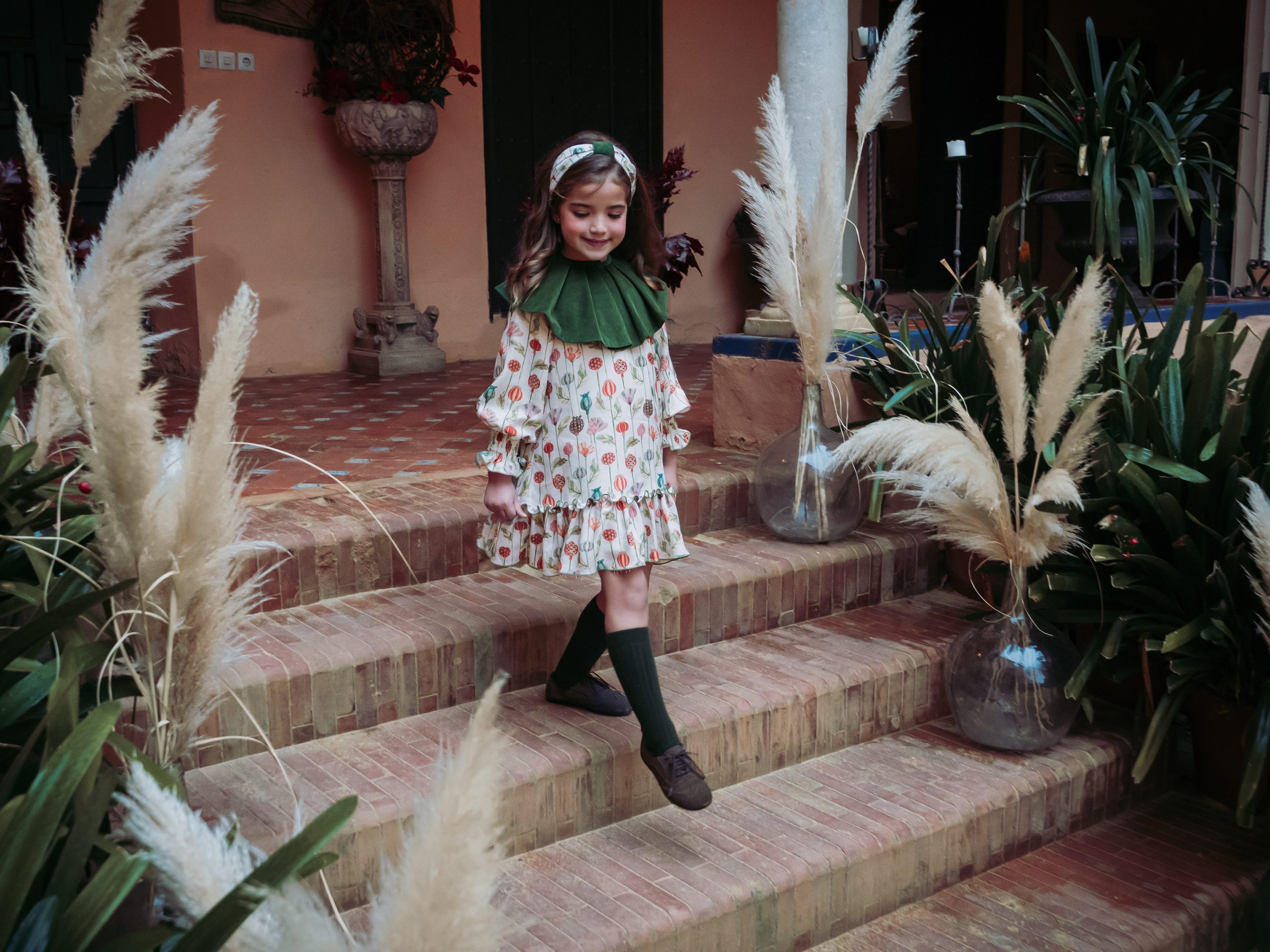VESTIDO FLORES NIÑA