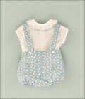 ENSEMBLE GRENOUILLÈRE BRODÉ BÉBÉ