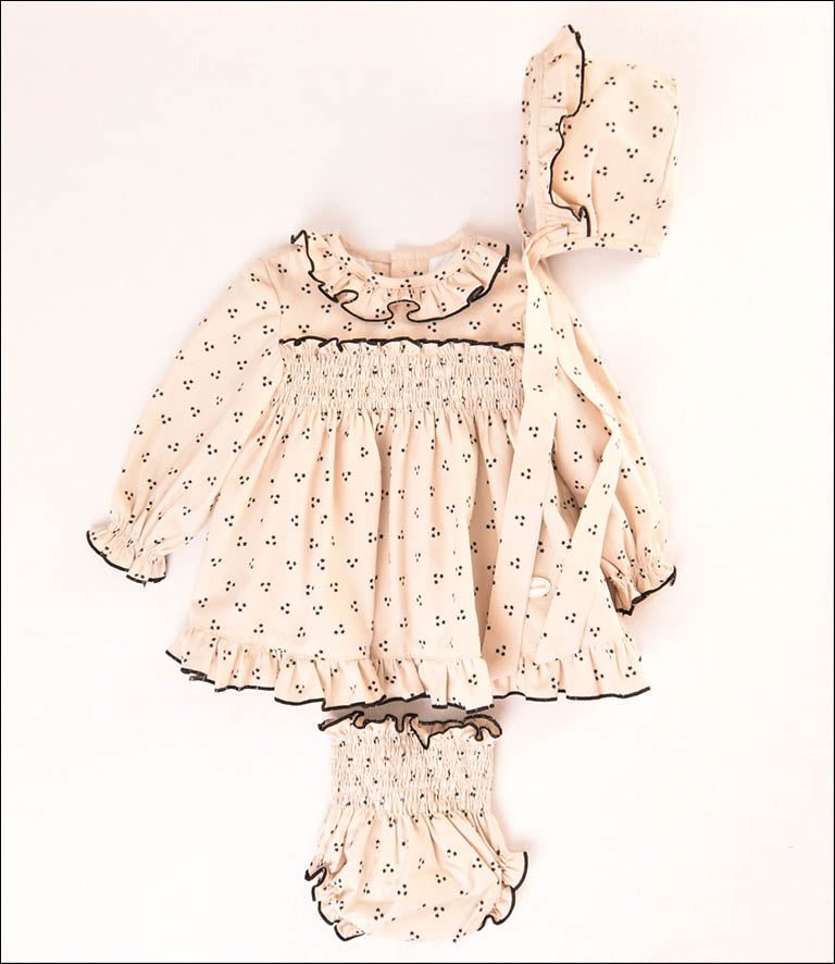 VESTIDO ESTRELLAS BEBE 3P