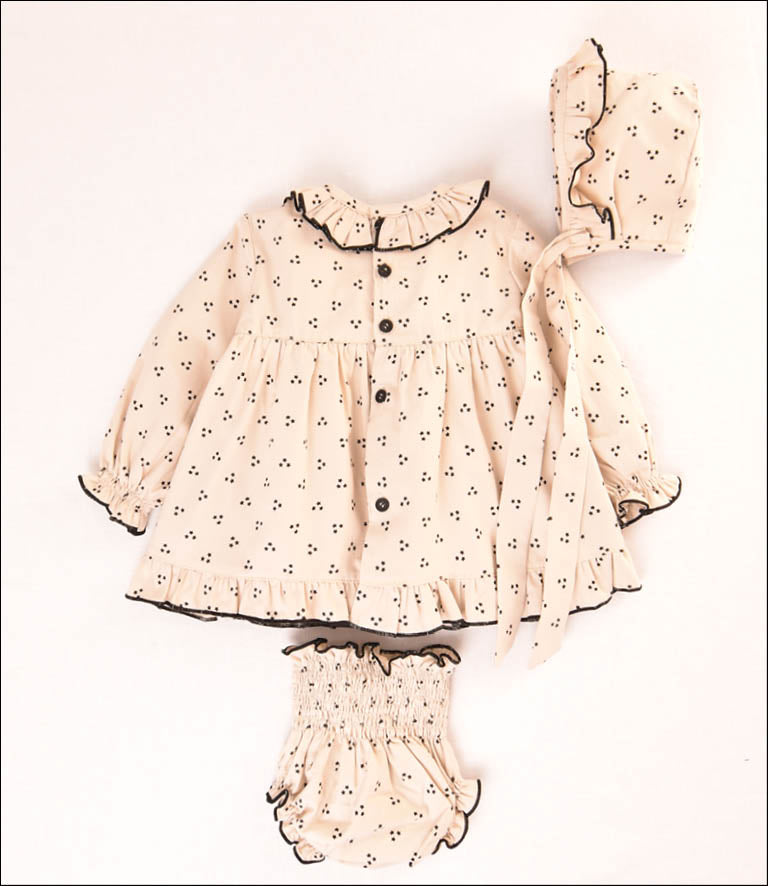 VESTIDO ESTRELLAS BEBE 3P