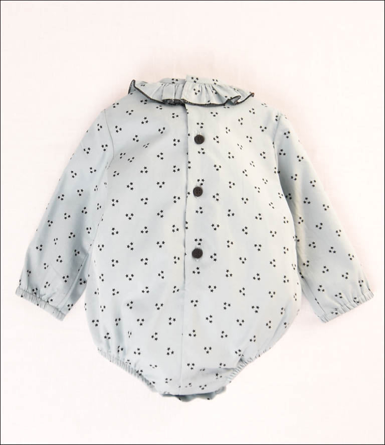 GRENOUILLÈRE BÉBÉ ÉTOILES