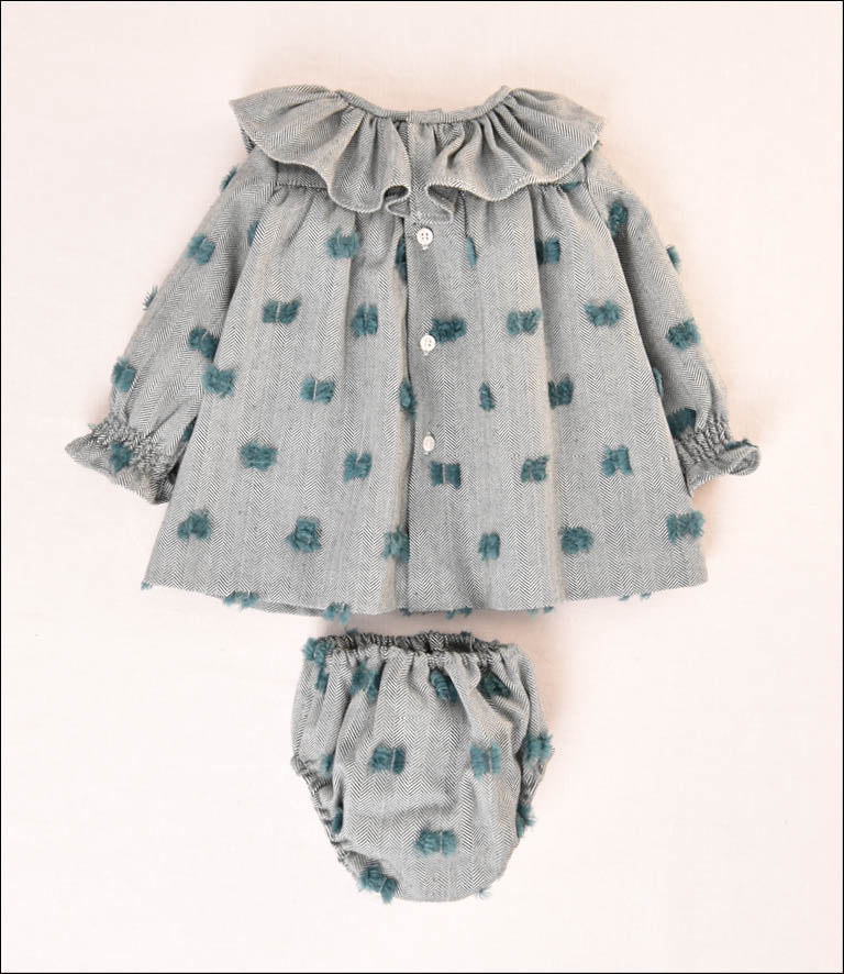 VESTIDO ESPIGA BEBE 2P