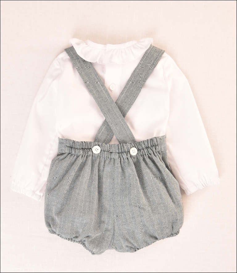 ENSEMBLE GRENOUILLÈRE BÉBÉ 2P