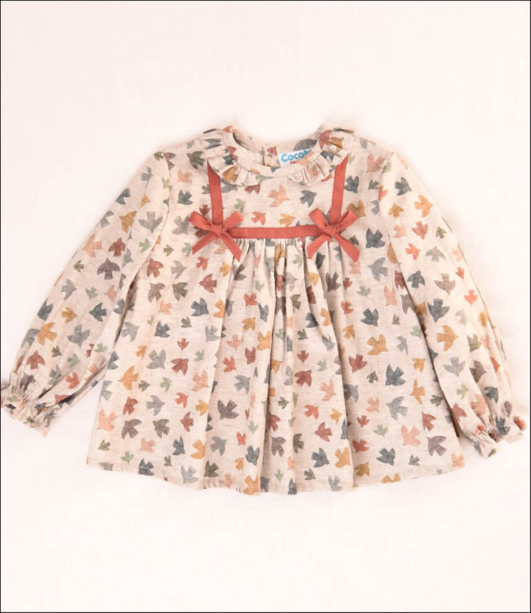CHEMISE OISEAUX BÉBÉ