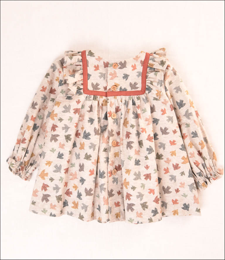 VESTIDO PAJAROS BEBE