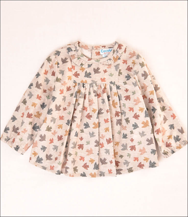CHEMISE OISEAUX BÉBÉ