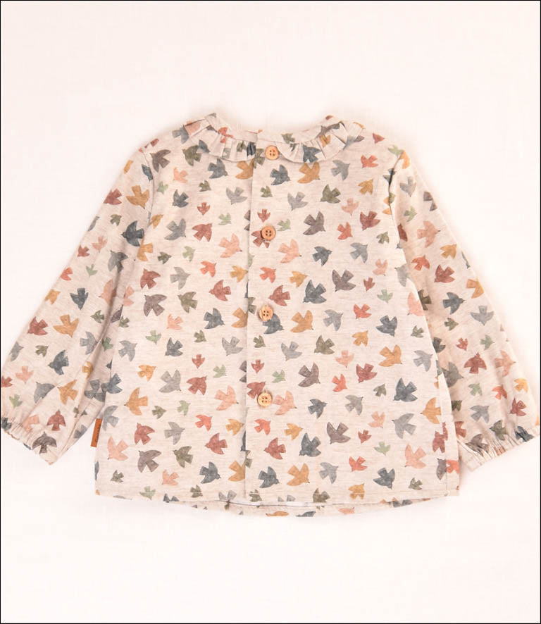 CHEMISE OISEAUX BÉBÉ