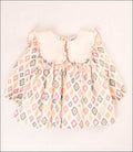 VESTIDO ROMBOS BEBE