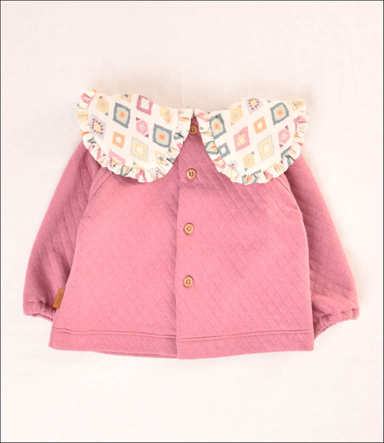 SUDADERA ROMBOS BEBE