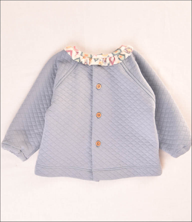 SUDADERA ROMBOS BEBE