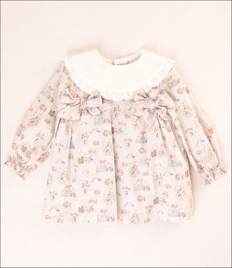 VESTIDO ESTAMPADO BEBE