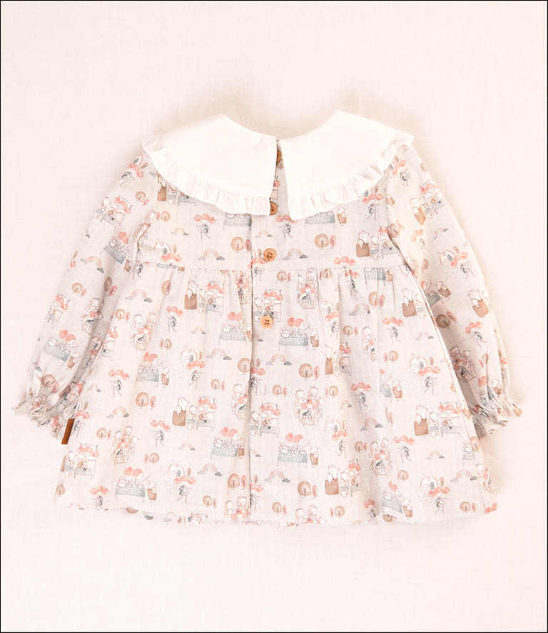 VESTIDO ESTAMPADO BEBE
