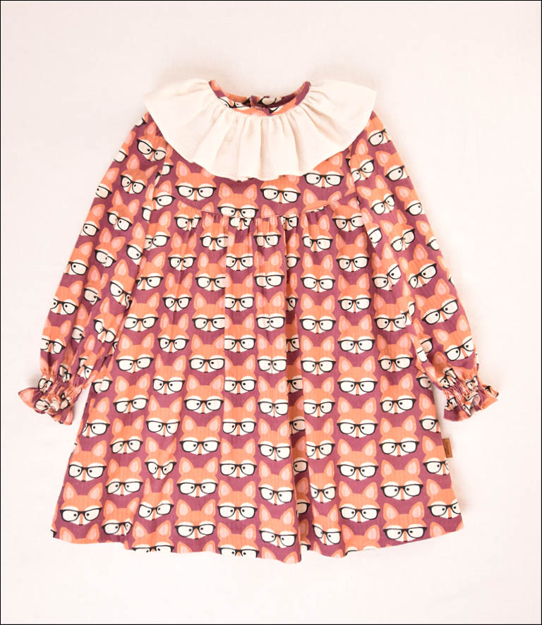 VESTIDO ZORROS NIÑA