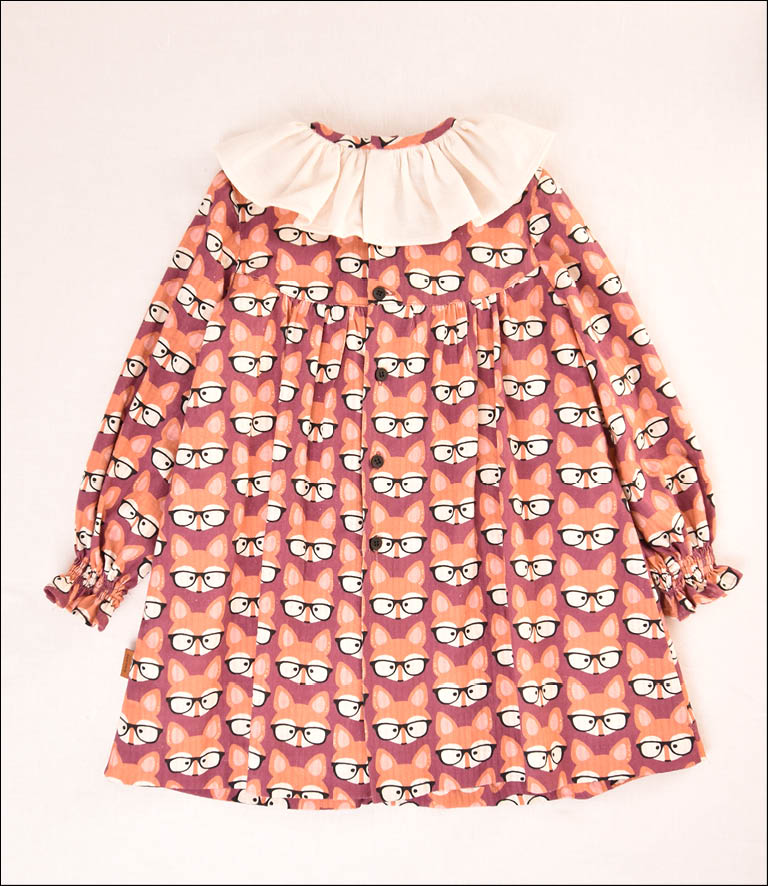 VESTIDO ZORROS NIÑA