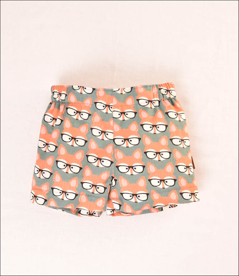 PANTALON CORTO ZORROS NIÑO