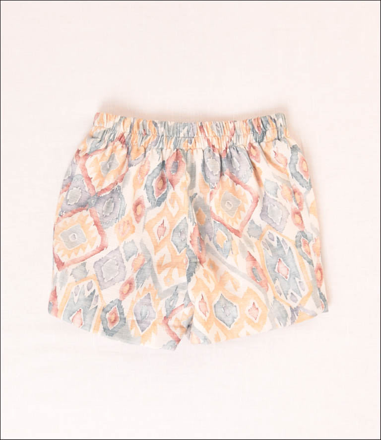 PANTALON CORTO ETNICO NIÑO