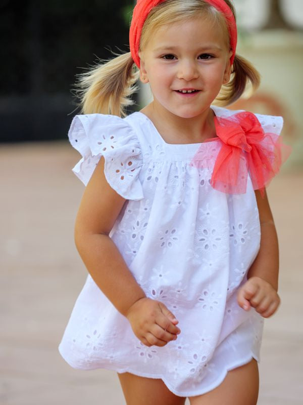 VESTIDO BORDADO BEBE 2P