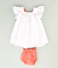 VESTIDO BORDADO BEBE 2P