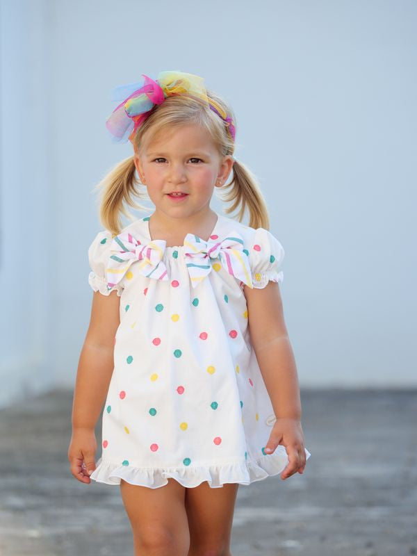 ROBE MULTICOLORE BÉBÉ 2P