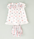 ROBE MULTICOLORE BÉBÉ 2P