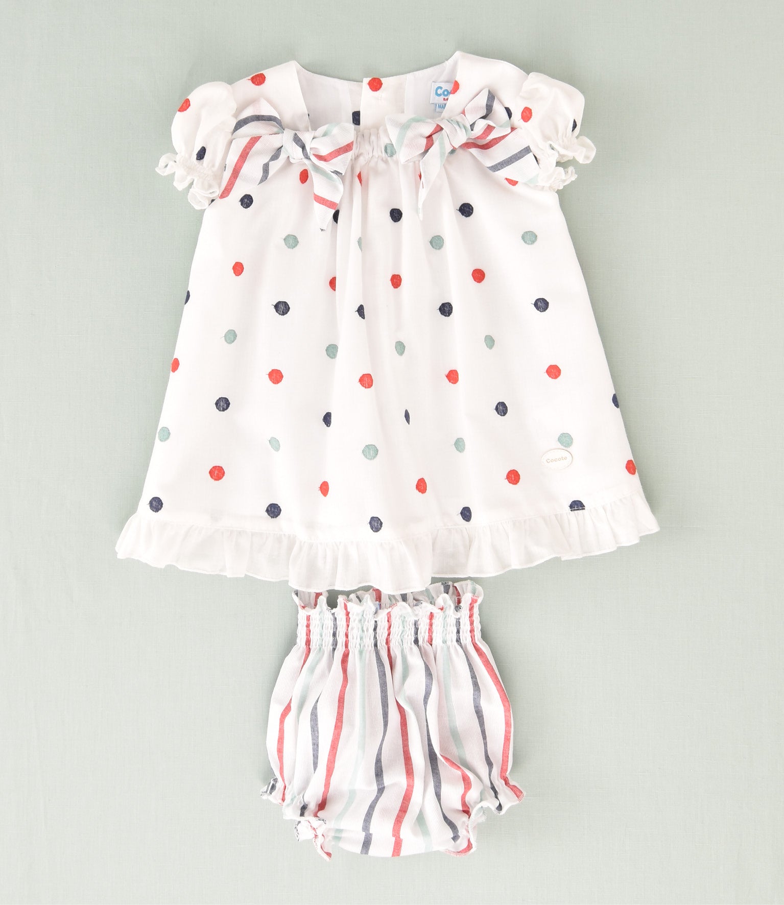 ROBE MULTICOLORE BÉBÉ 2P
