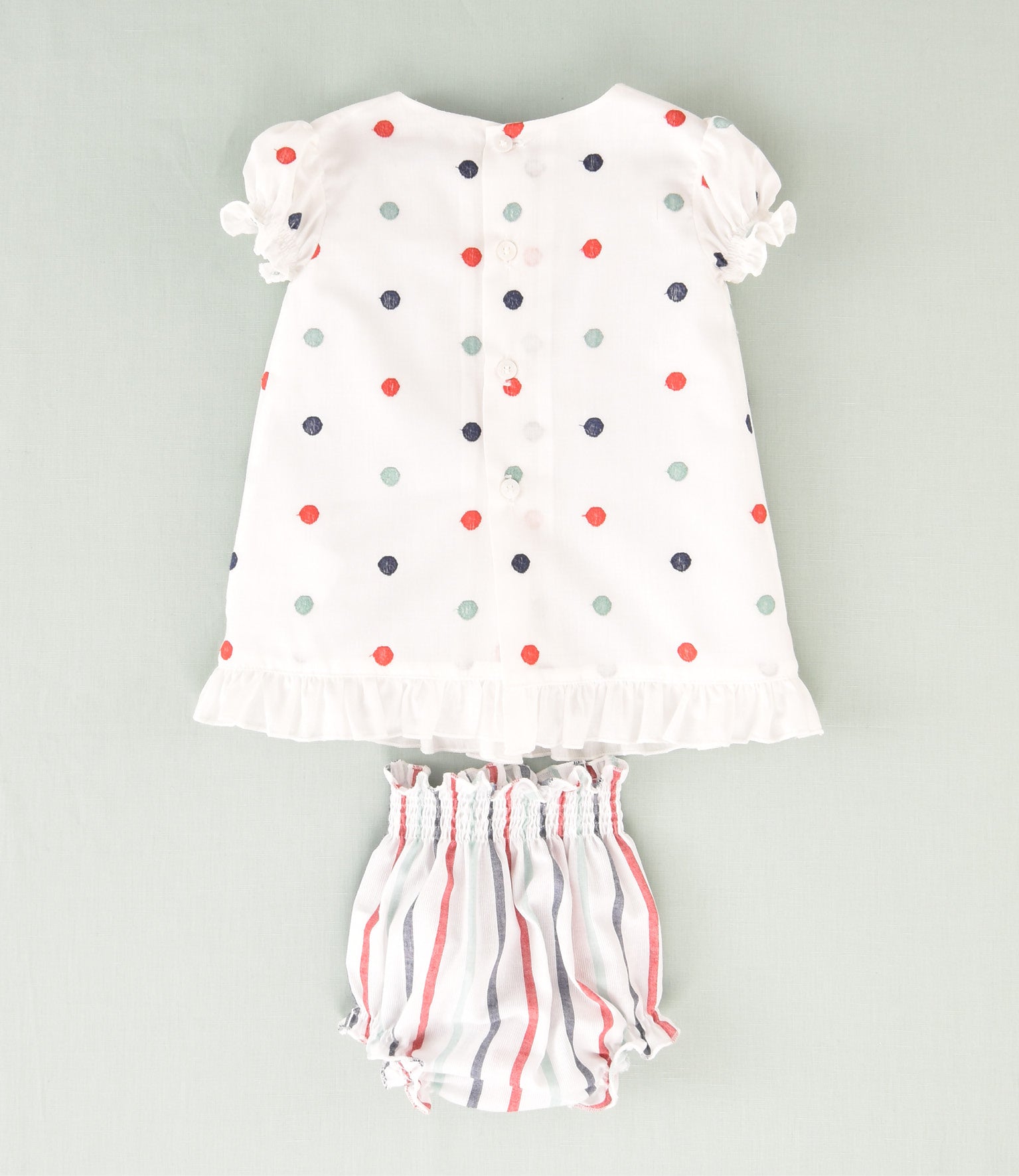 ROBE MULTICOLORE BÉBÉ 2P