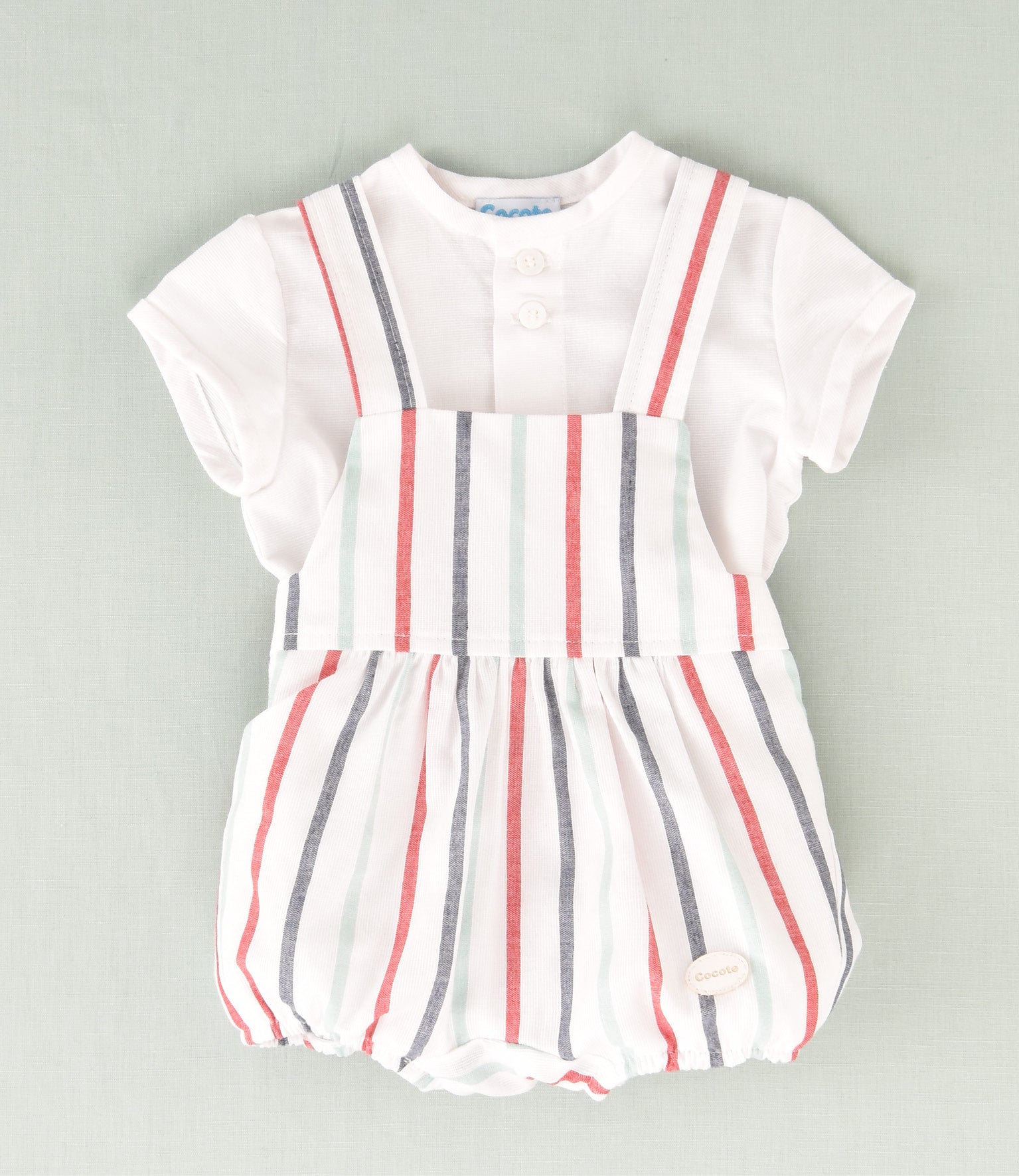 CONJUNTO MULTICOLOR BEBE 2P