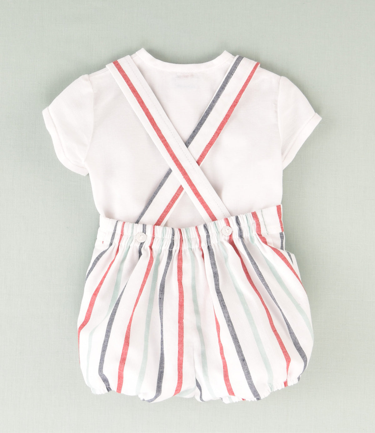 CONJUNTO MULTICOLOR BEBE 2P