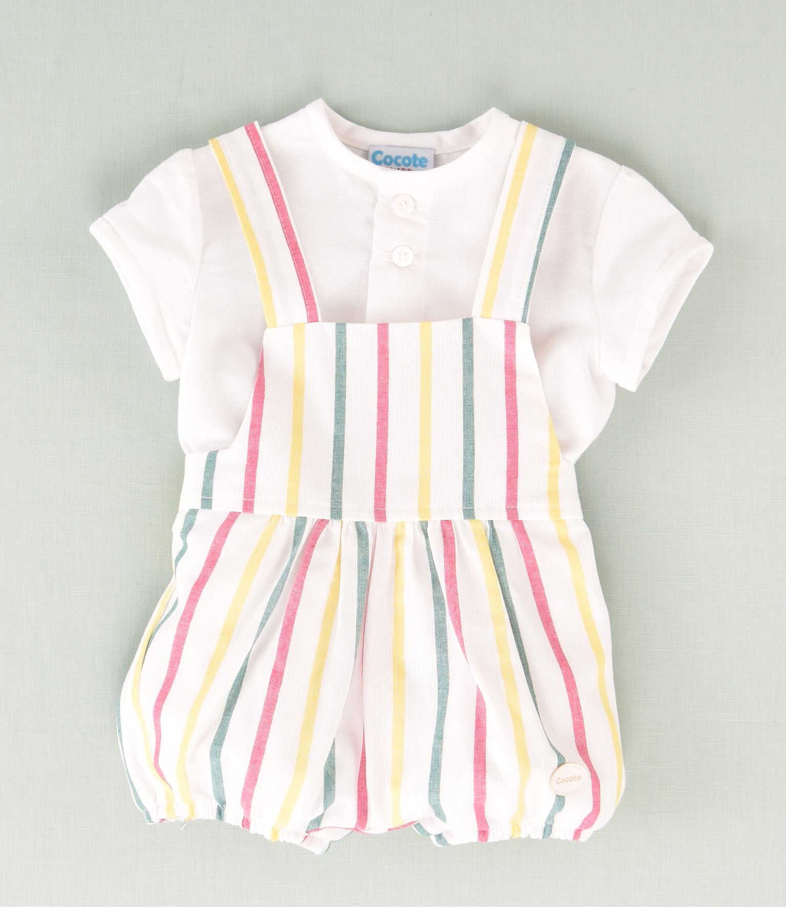 CONJUNTO MULTICOLOR BEBE 2P