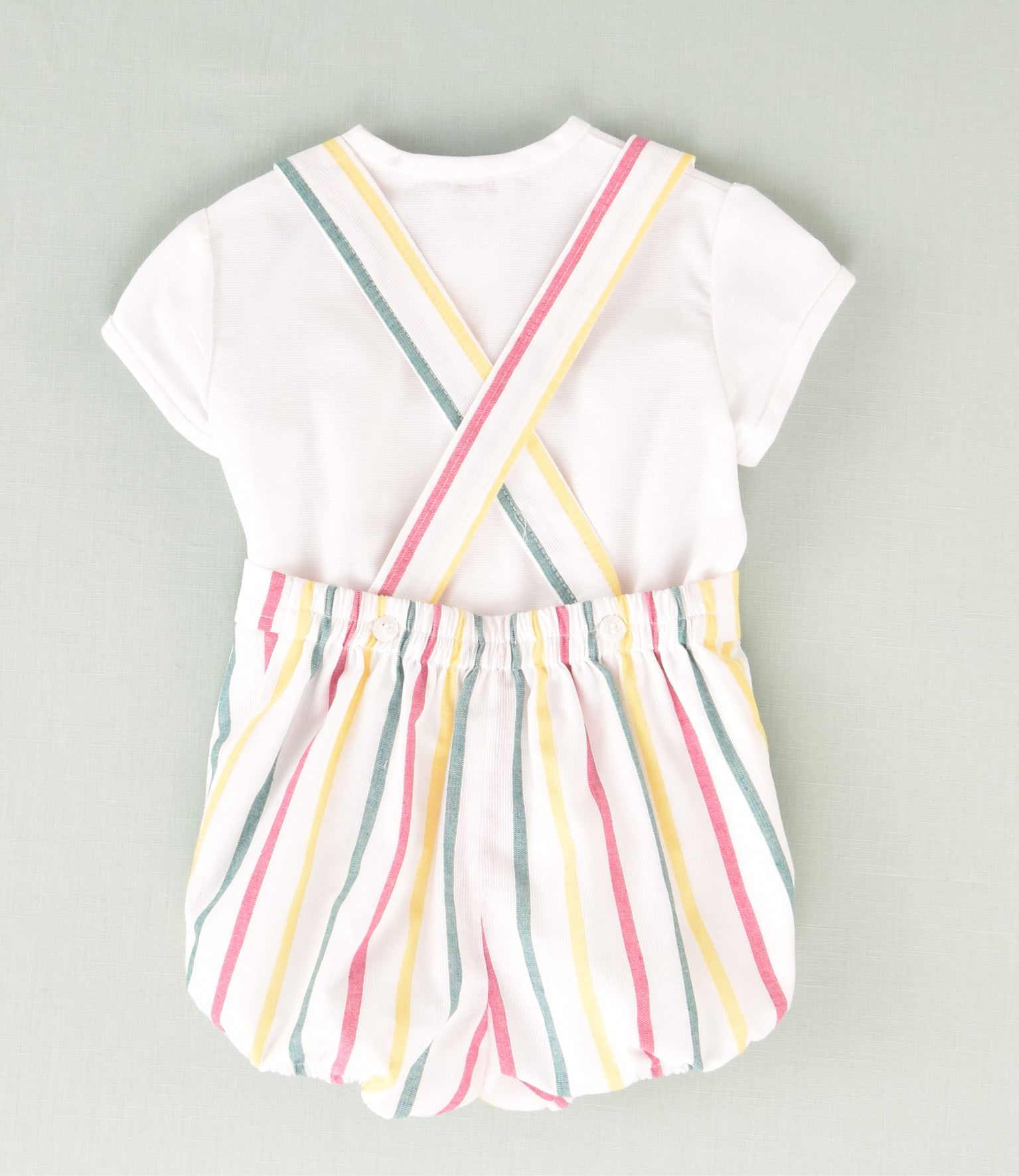 CONJUNTO MULTICOLOR BEBE 2P