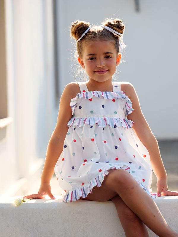 VESTIDO MULTICOLOR NIÑA