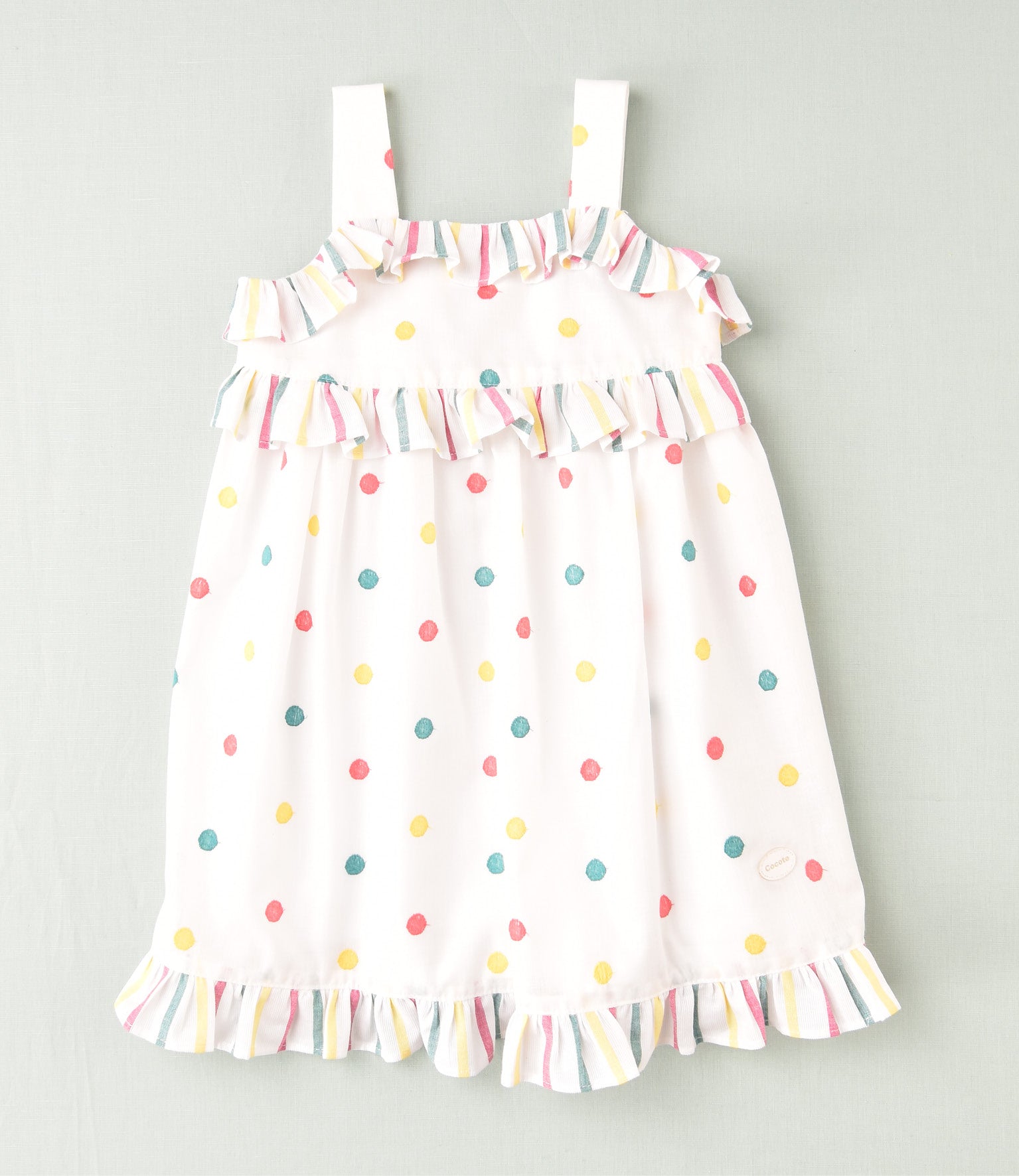 VESTIDO MULTICOLOR NIÑA