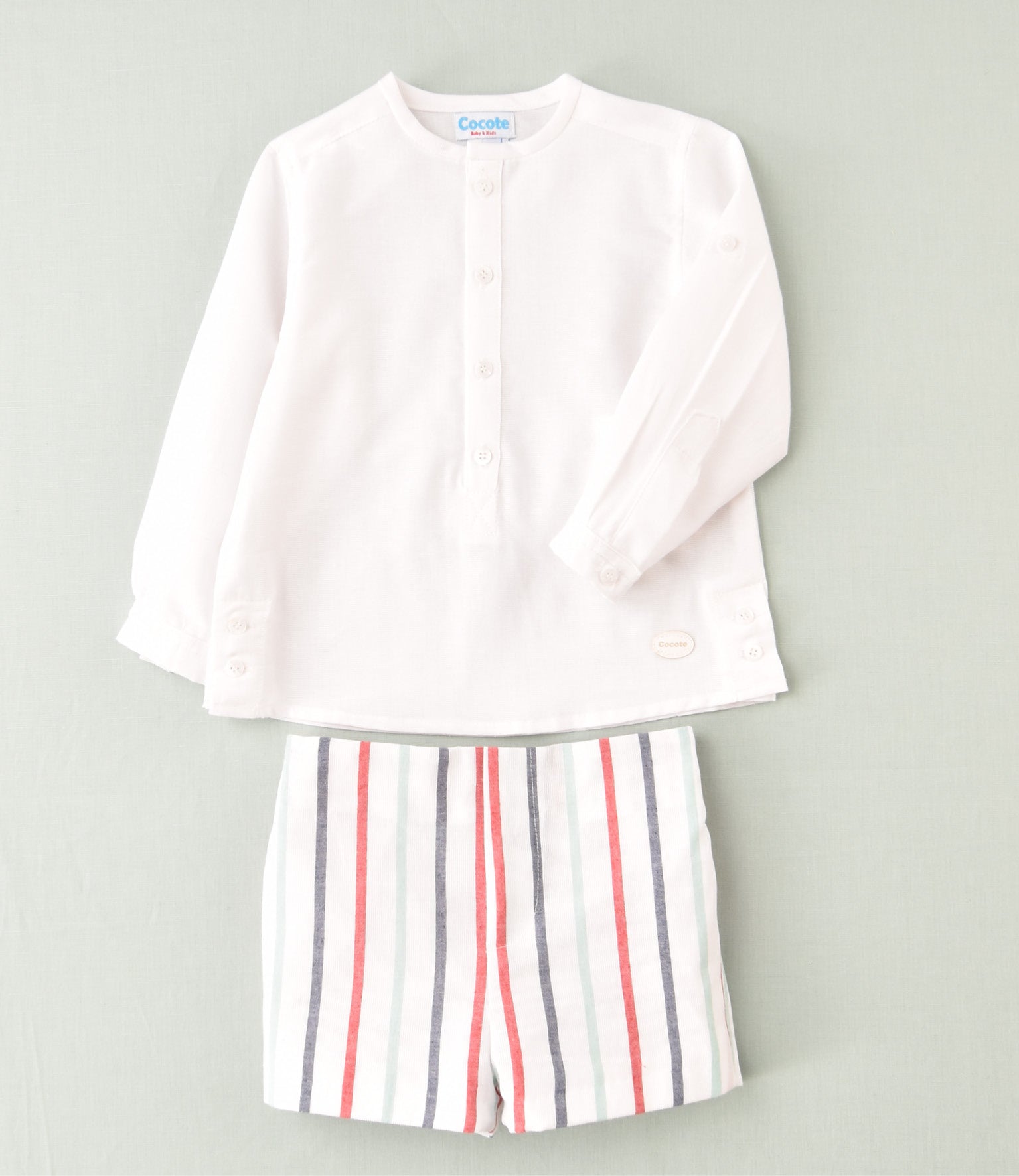 CONJUNTO MULTICOLOR NIÑO 2P