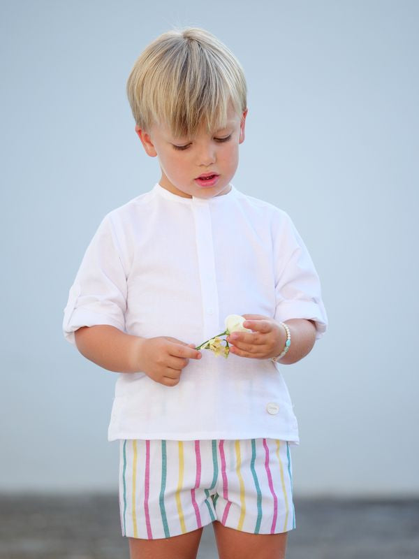 CONJUNTO MULTICOLOR NIÑO 2P