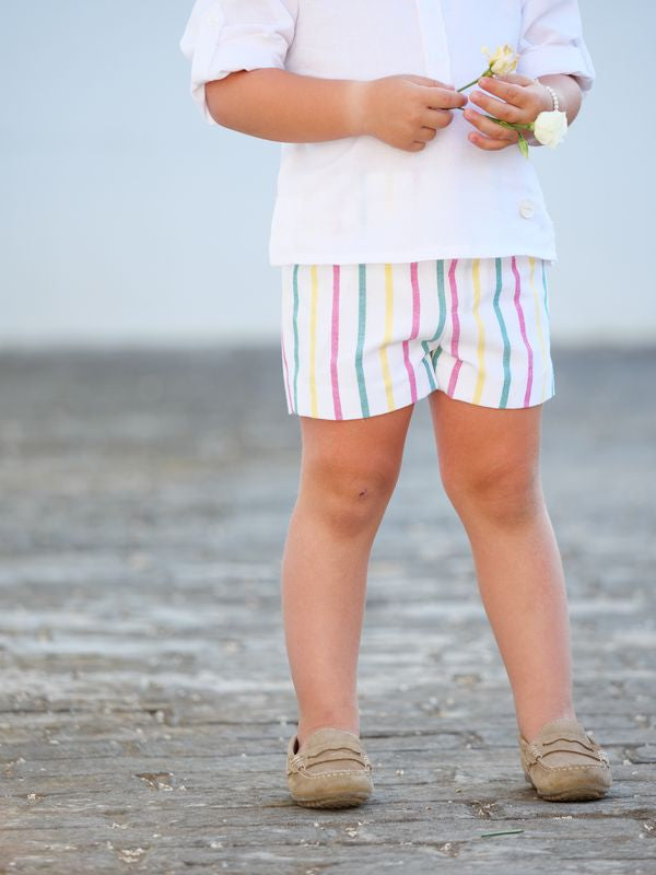 CONJUNTO MULTICOLOR NIÑO 2P