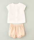 CONJUNTO RANA BORDADA BEBE 2P